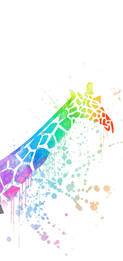 Watercolor Giraffe