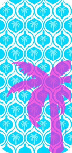 Palm Tree Pink