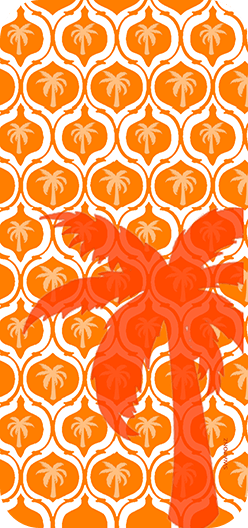 Palm Tree Orange
