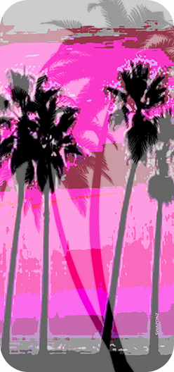 Palm Trees Pink